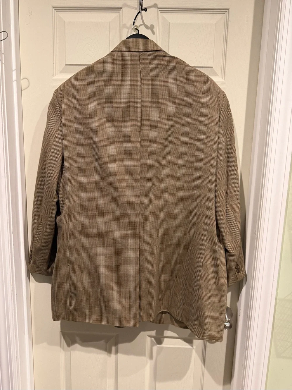 Lauren Ralph Lauren Pure Wool Plaid Sport Coat Made in Canada